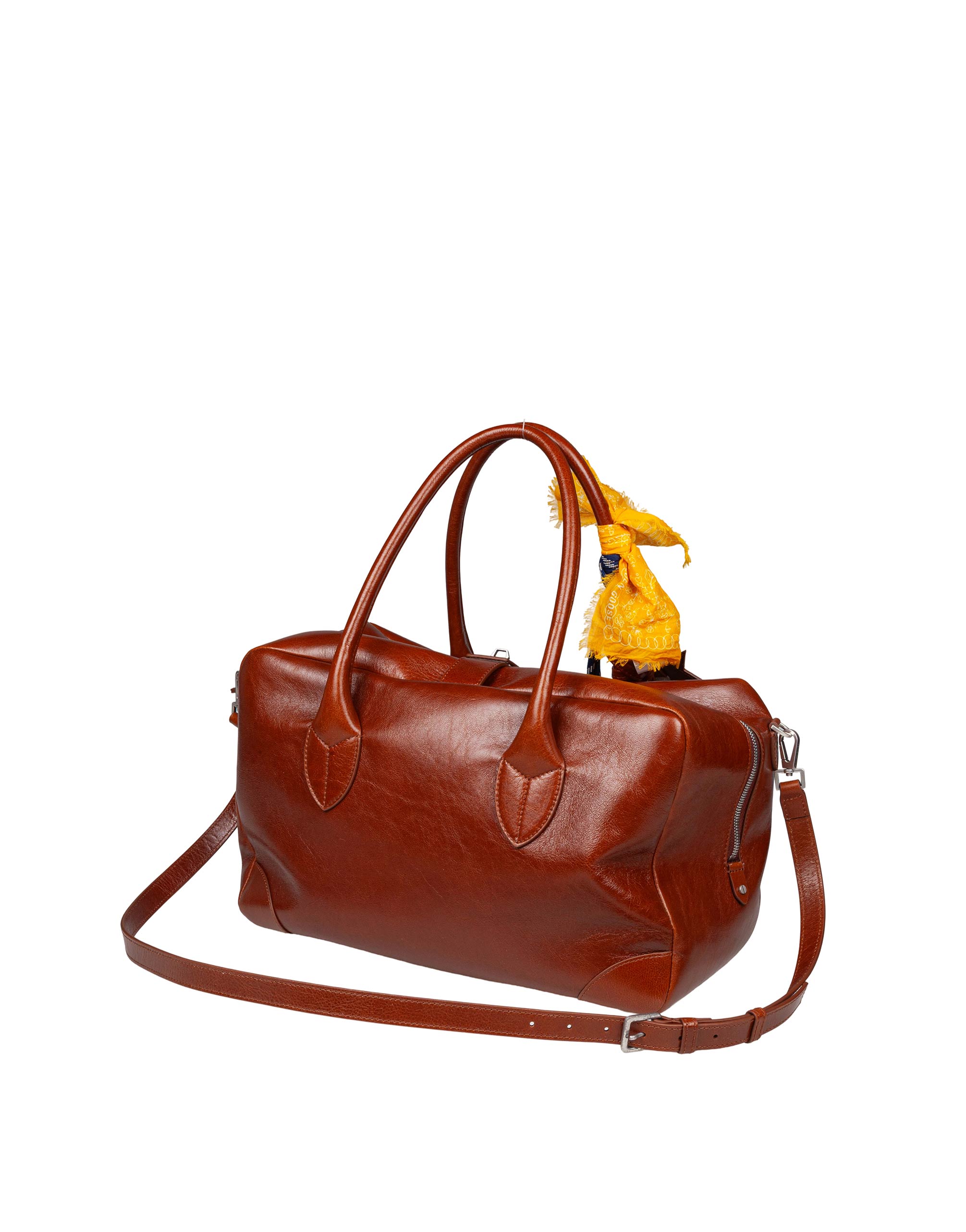 GOLDEN GOOSE BORSA VITA MEDIUM COLORE MARRONE