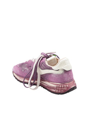 AUTRY SNEAKERS REELWIND SUPER VINTAGE IN NYLON E SUEDE COLORE VINO E BIANCO