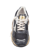 GOLDEN GOOSE SNEAKERS RUNNING DAD NEW COLORE NERO