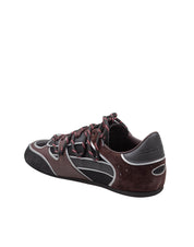 DOLCE & GABBANA SNEAKERS GINNICA SOFT COLORE NERO E MORO