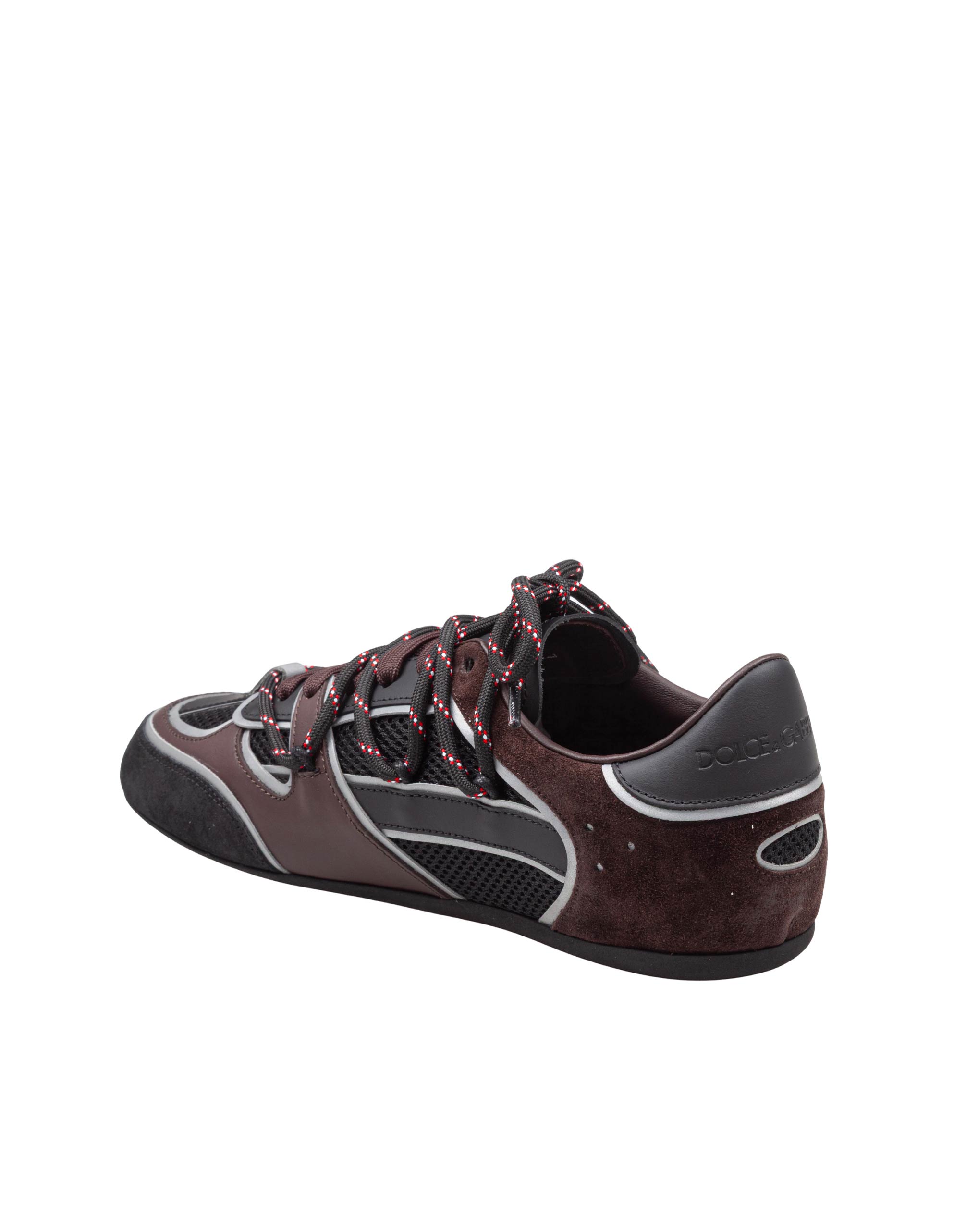 DOLCE & GABBANA SNEAKERS GINNICA SOFT COLORE NERO E MORO