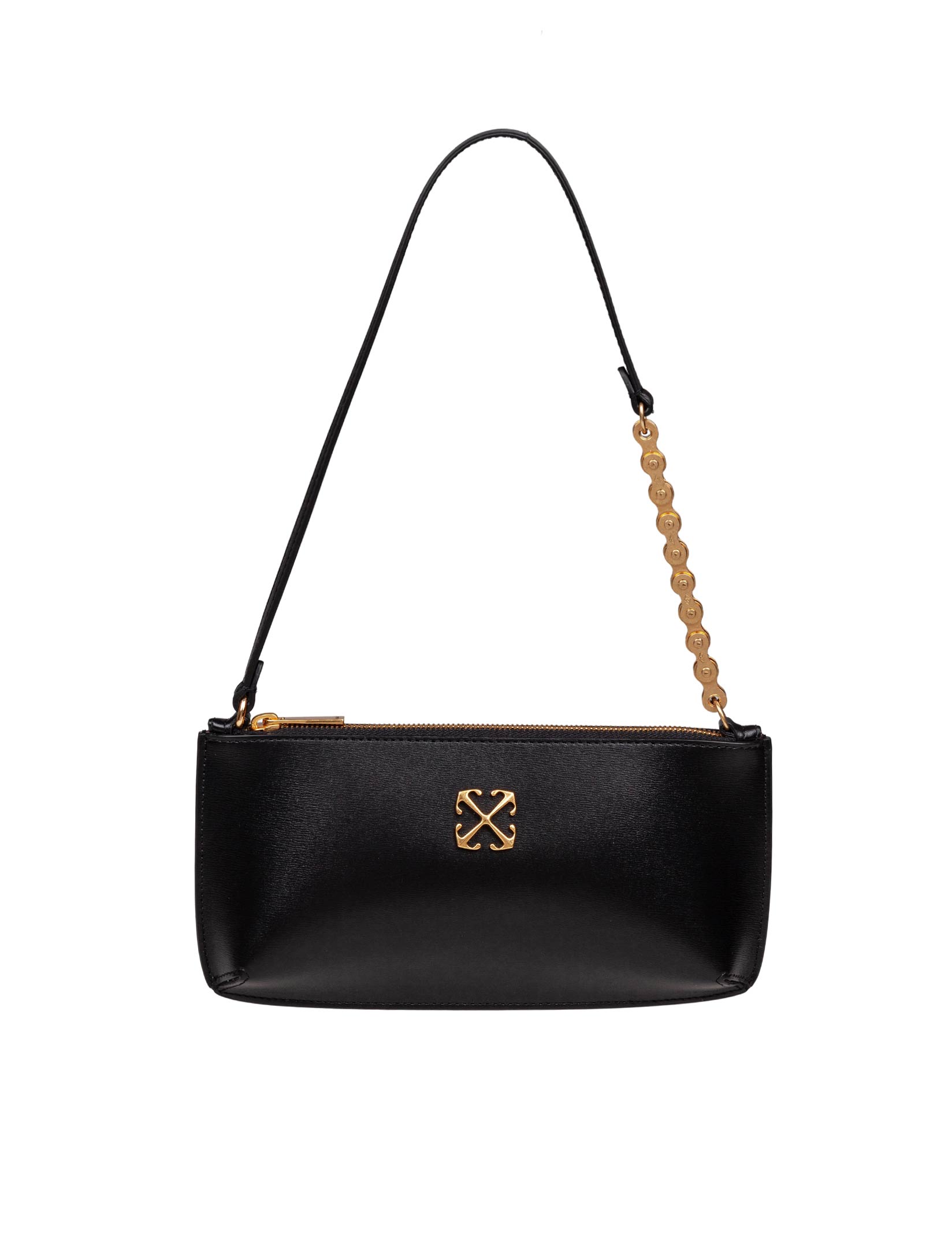 OFF WHITE BORSA POCHETTE JITNEY FLAT NERA
