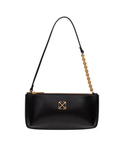OFF WHITE BORSA POCHETTE JITNEY FLAT NERA