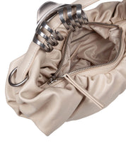 DIESEL BORSA HOBO GRAB-D ESTRA SOFT COLORE PANNA