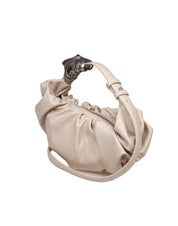 DIESEL BORSA HOBO GRAB-D ESTRA SOFT COLORE PANNA