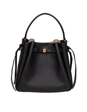 TORY BURCH BORSA SECCHIELLO ROMY IN PELLE NERA