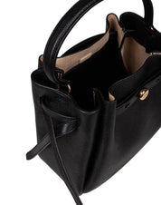 TORY BURCH BORSA SECCHIELLO ROMY IN PELLE NERA