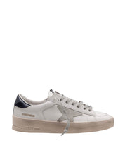GOLDEN GOOSE SNEAKERS STARDAN IN COLORE BIANCO E BLU
