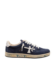 PREMIATA CLAY SNEAKERS IN CAMOSCIO COLORE BLU