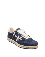 PREMIATA CLAY SNEAKERS IN CAMOSCIO COLORE BLU