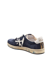 PREMIATA CLAY SNEAKERS IN CAMOSCIO COLORE BLU