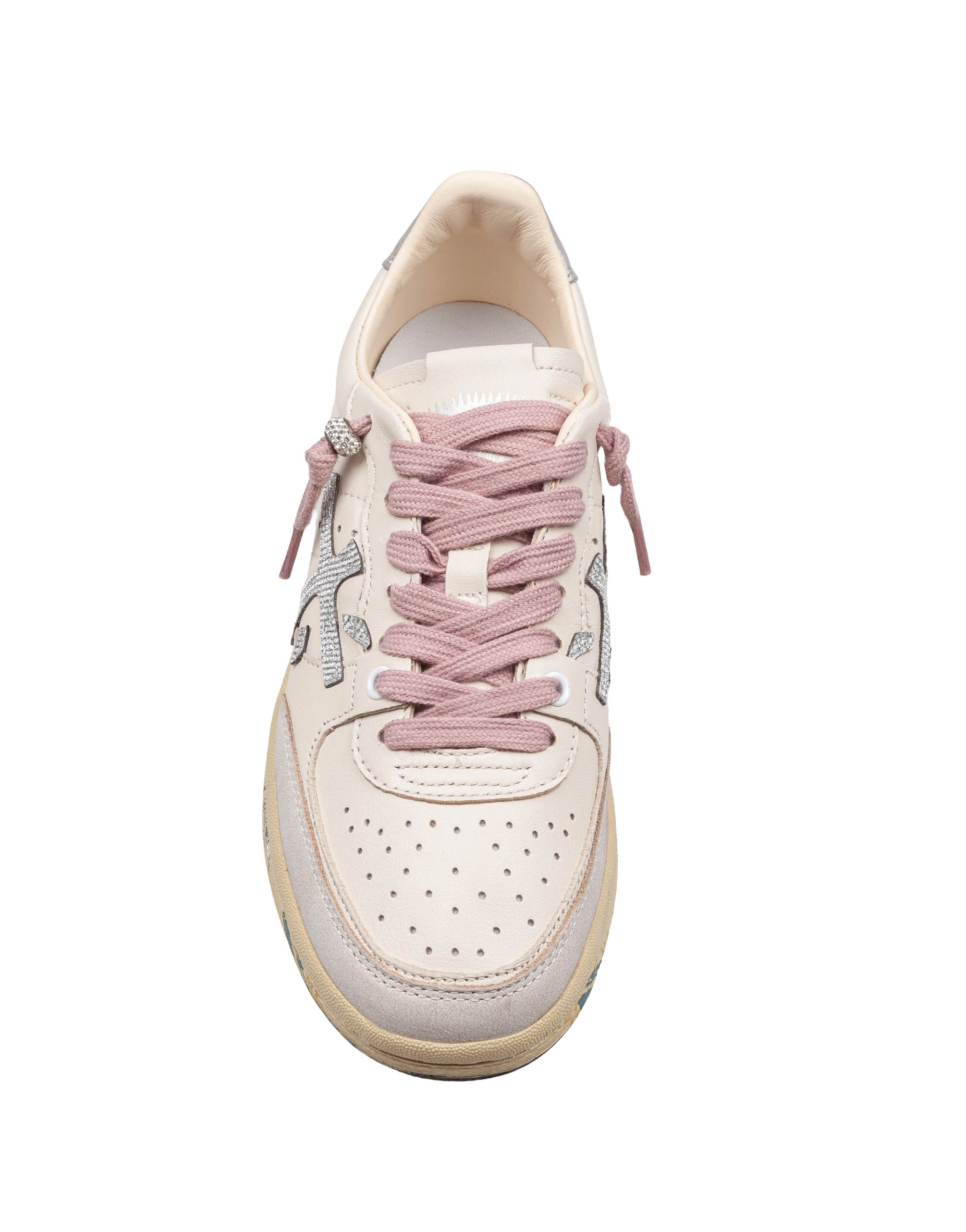 PREMIATA CLAY SNEAKERS IN WHITE