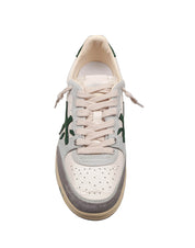 PREMIATA CLAY SNEAKERS IN COLORE BIANCO E VERDE