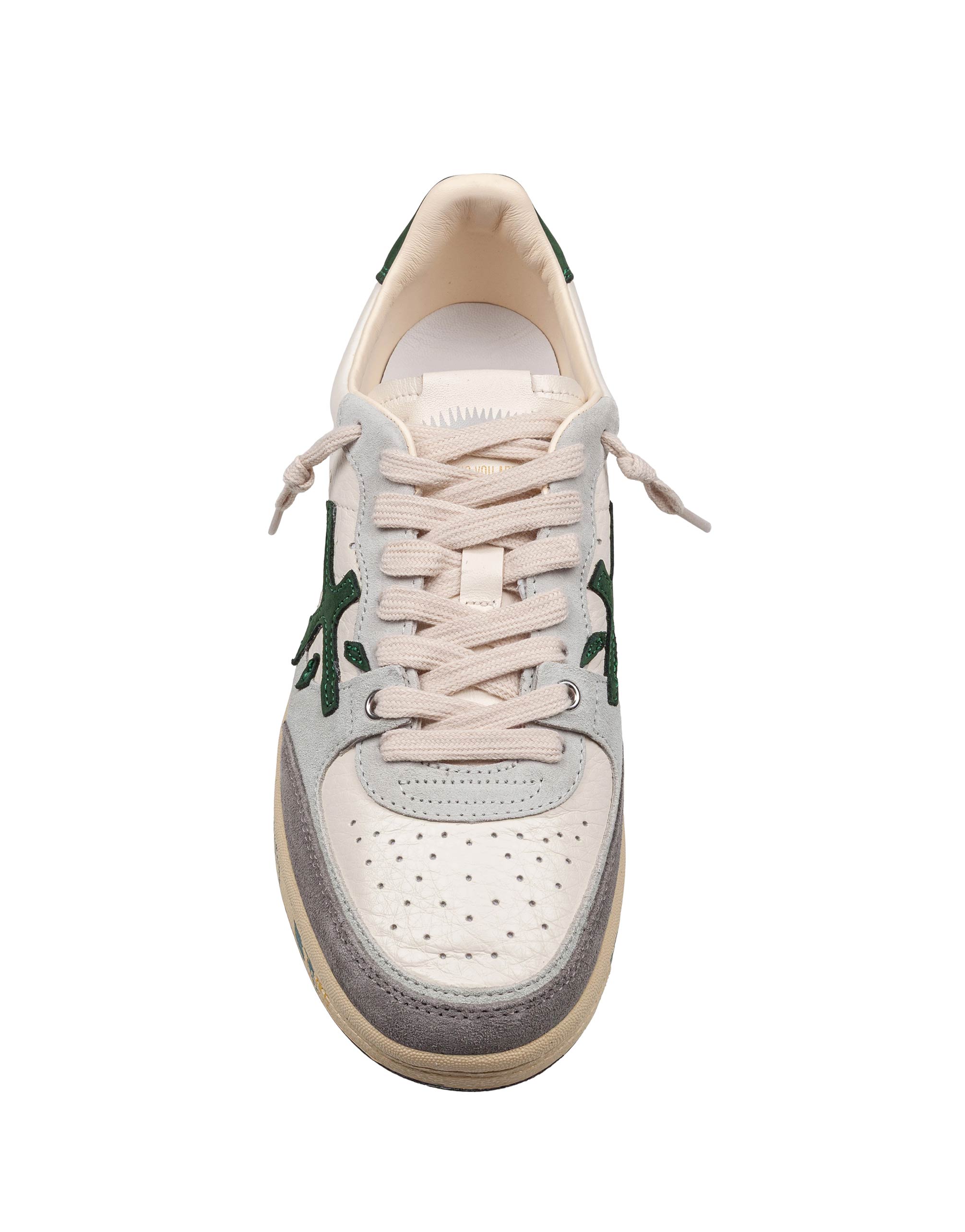 PREMIATA CLAY SNEAKERS IN COLORE BIANCO E VERDE