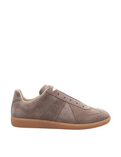 MAISON MARGIELA REPLICA DOVE GREY SUEDE SNEAKERS