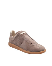 MAISON MARGIELA REPLICA DOVE GREY SUEDE SNEAKERS