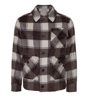 GOLDEN GOOSE JACKET JOURNEY A QUADRI MULTICOLOR