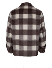 GOLDEN GOOSE JACKET JOURNEY A QUADRI MULTICOLOR
