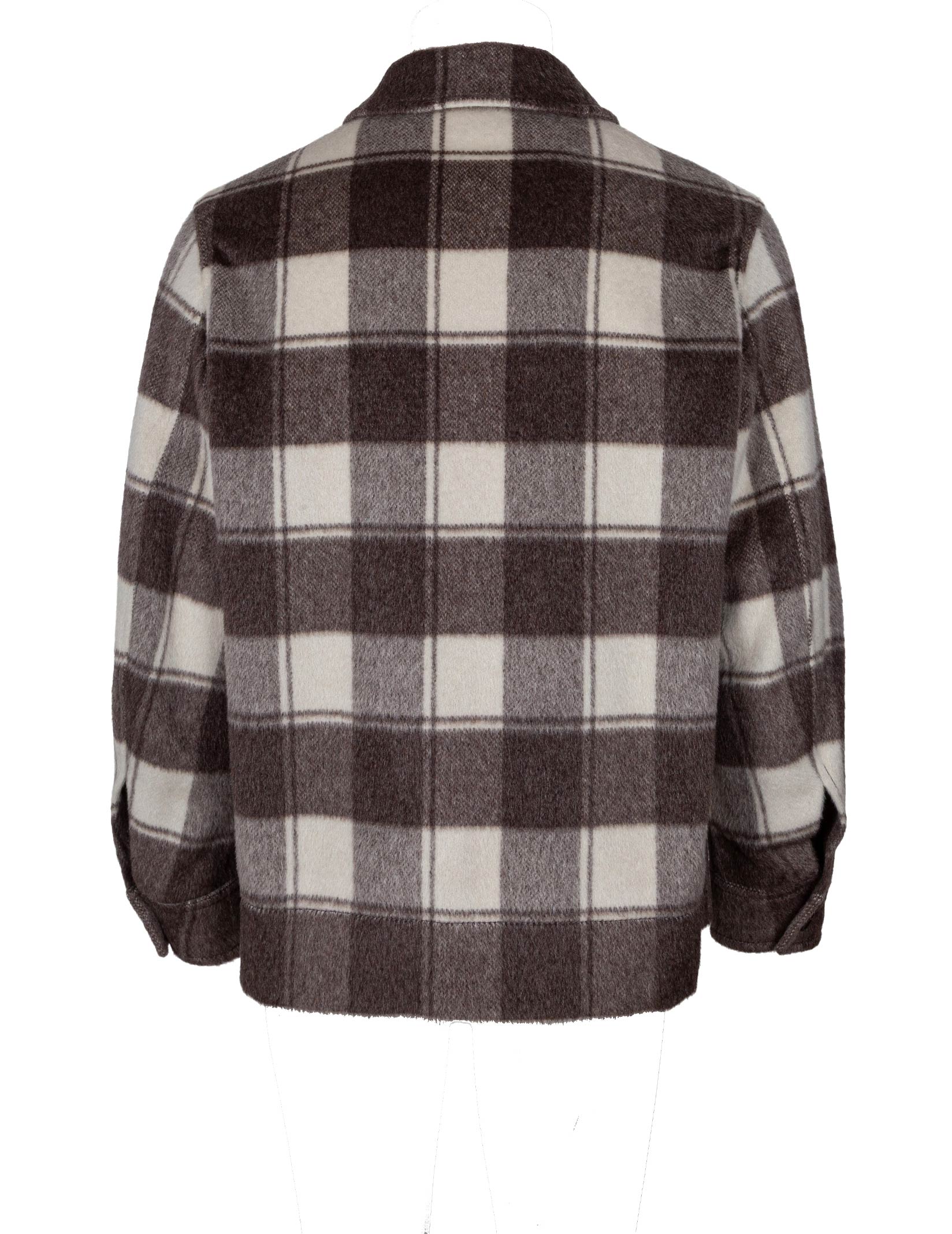 GOLDEN GOOSE JACKET JOURNEY A QUADRI MULTICOLOR