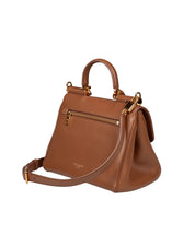 DOLCE & GABBANA MY SICILY CARAMEL HANDBAG
