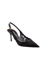 DOLCE & GABBANA SLINGBACK PIZZO