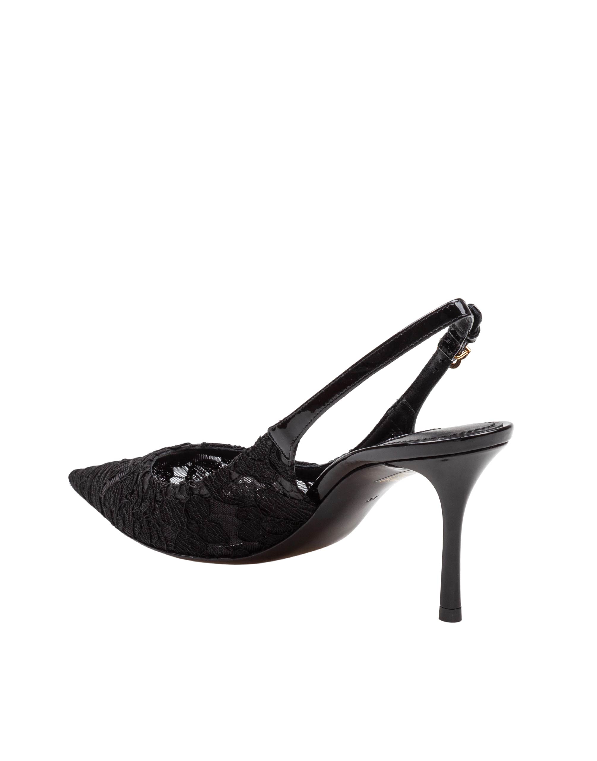 DOLCE & GABBANA SLINGBACK PIZZO