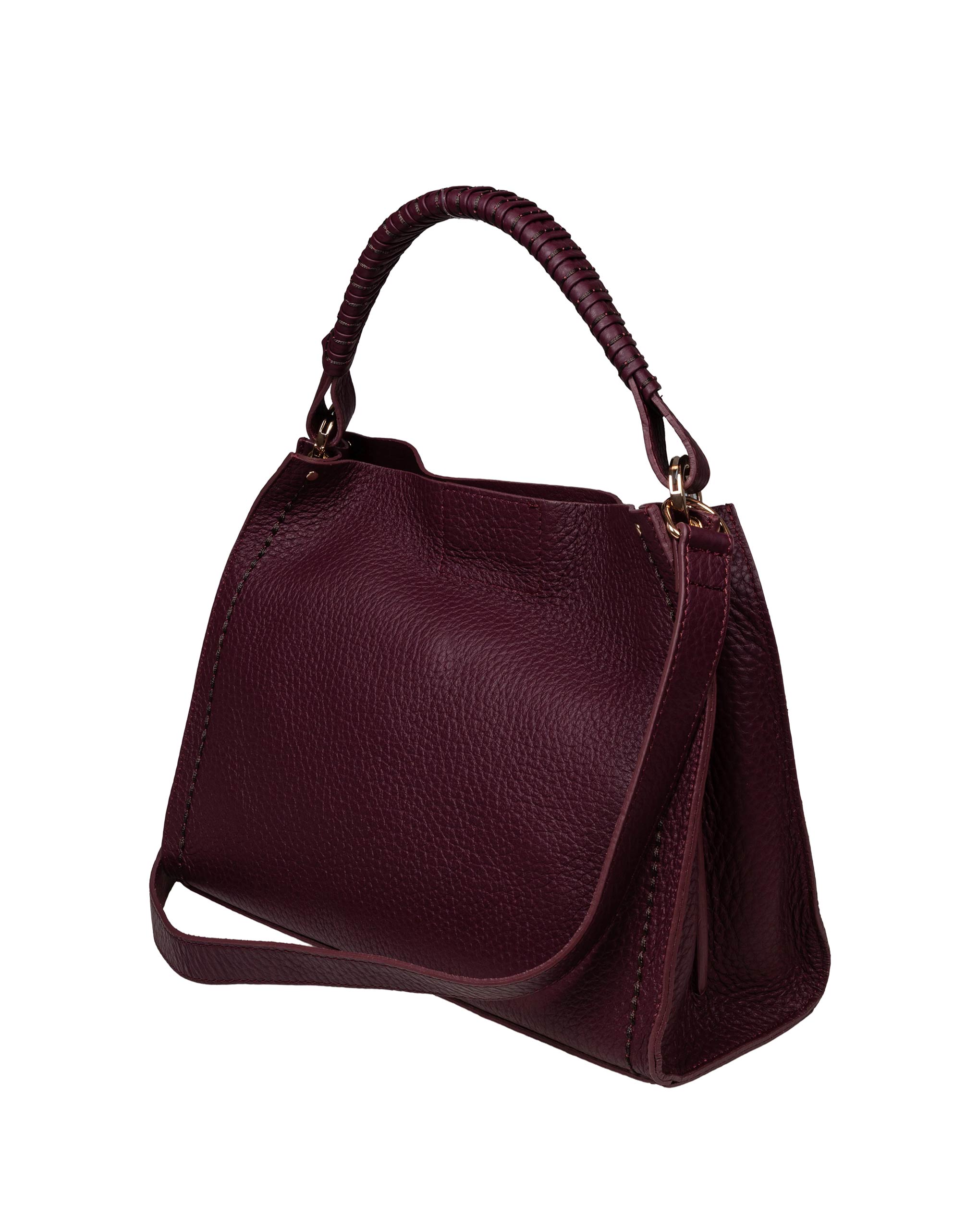 VISONA BORSA A MANO MIA IN PELLE