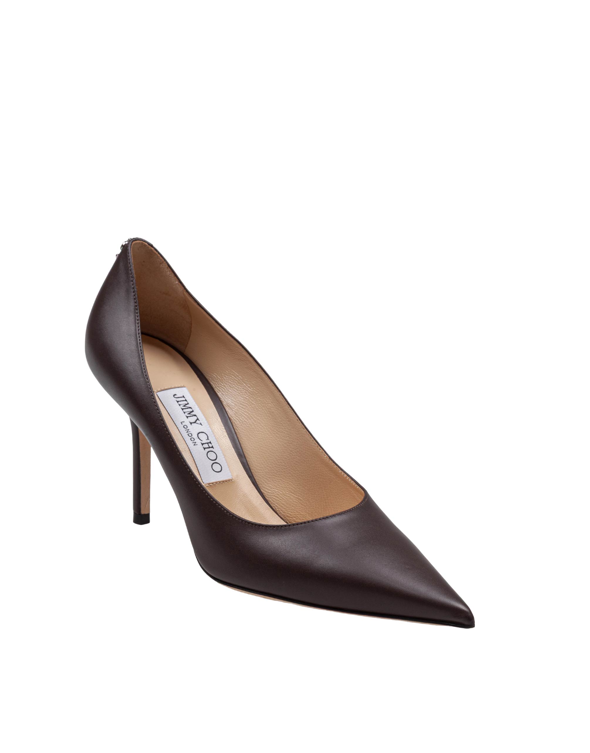 JIMMY CHOO LOVE 85 PUMPS CHOCOLATE