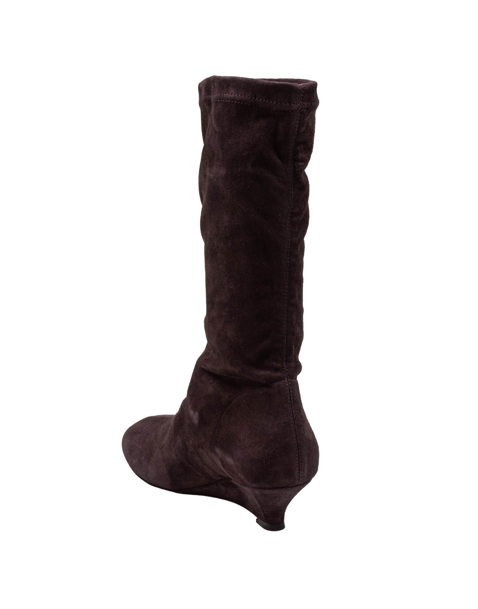 AGL STIVALE DEMI STRETCH IN CAMOSCIO