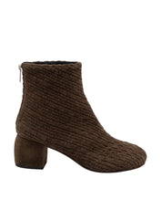 AGL TINA ANKLE BOOT IN GREEN SUEDE