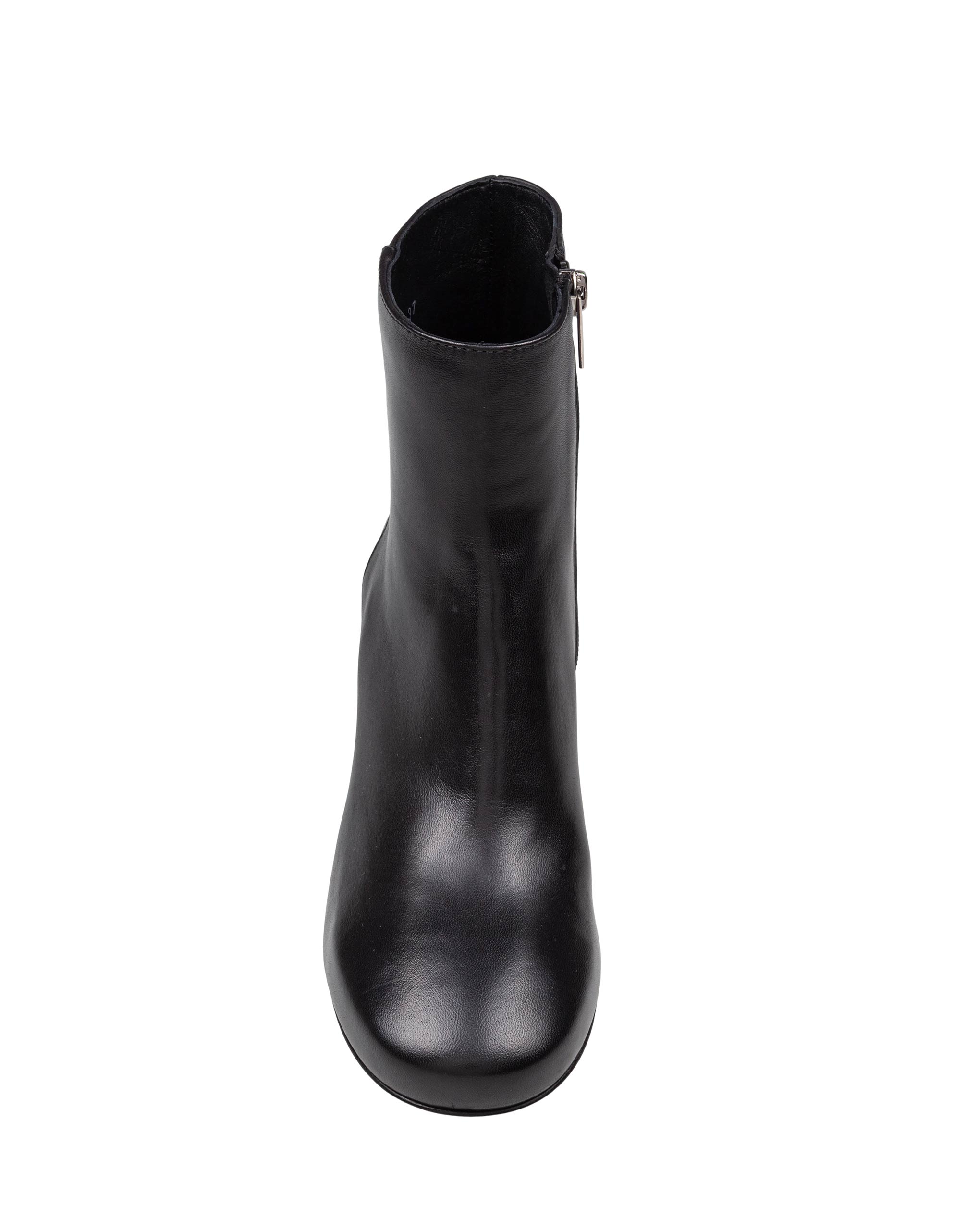 AGL TRONCHETTO DEMI IN PELLE NERA