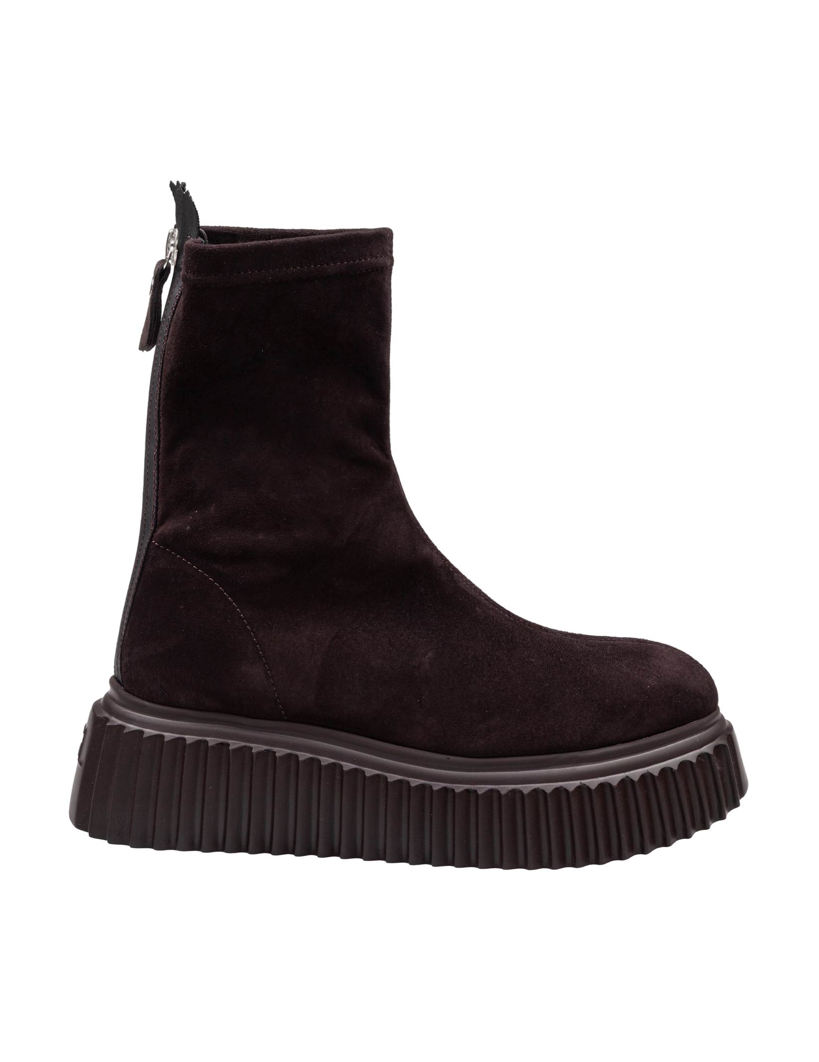 AGL TRONCHETTO MIRABEL SUEDE ANKLE BOOT