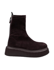 AGL TRONCHETTO MIRABEL SUEDE ANKLE BOOT