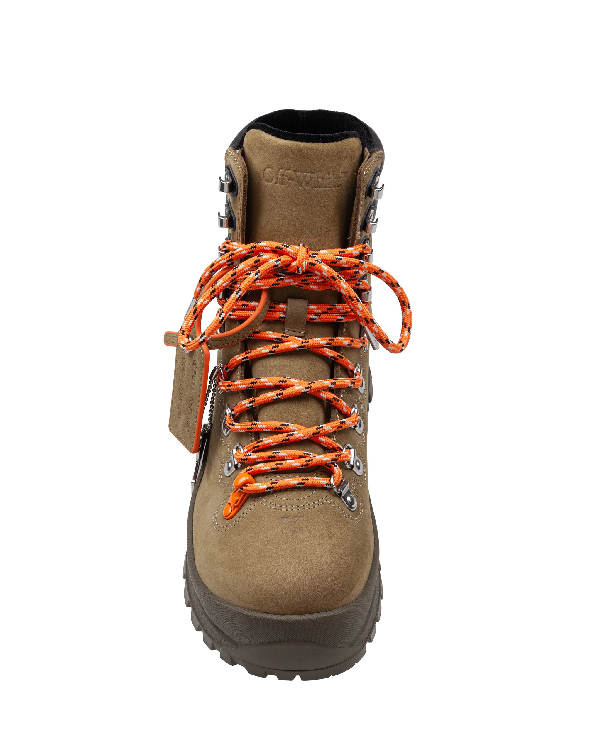 OFF WHITE M-HIKING BOOT COLORE VERDE MILITARE E NERO