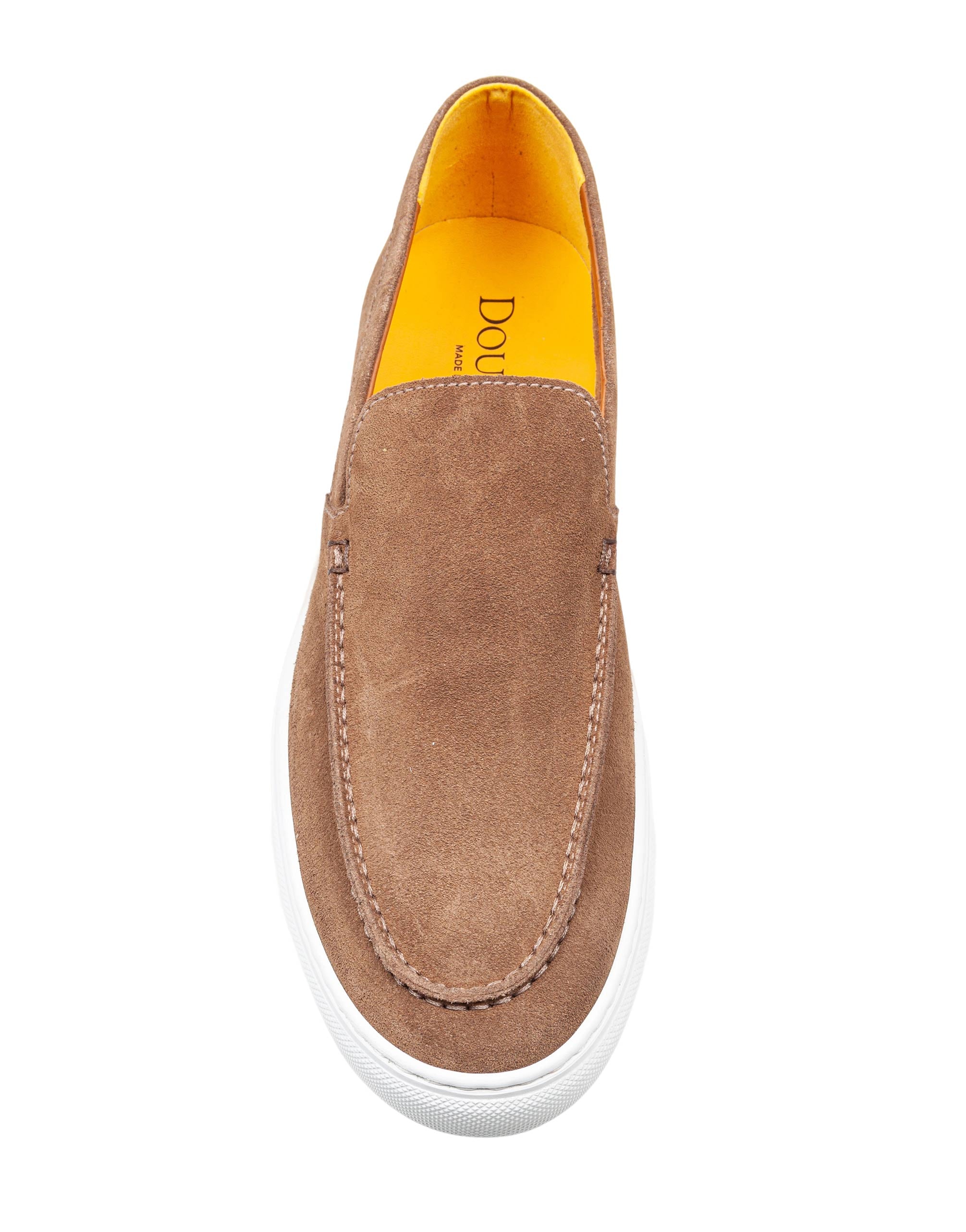 DOUCAL'S SUEDE MOCCASIN MINK COLOR
