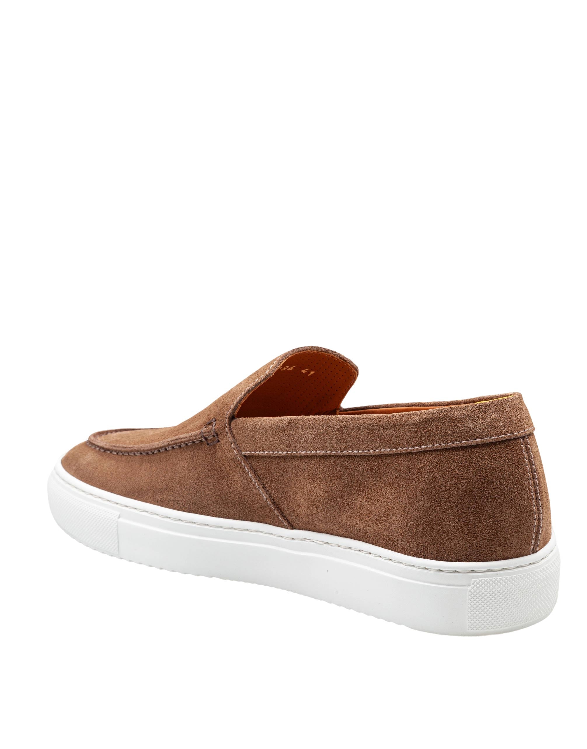 DOUCAL'S SUEDE MOCCASIN MINK COLOR
