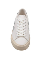 VEJA SNEAKERS CAMPO COLORE BIANCO E ARGENTO