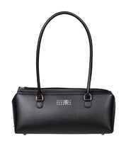 MM6 BORSA A SPALLA BAULETTO IN PELLE COLORE NERO