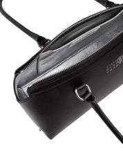 MM6 BORSA A SPALLA BAULETTO IN PELLE COLORE NERO