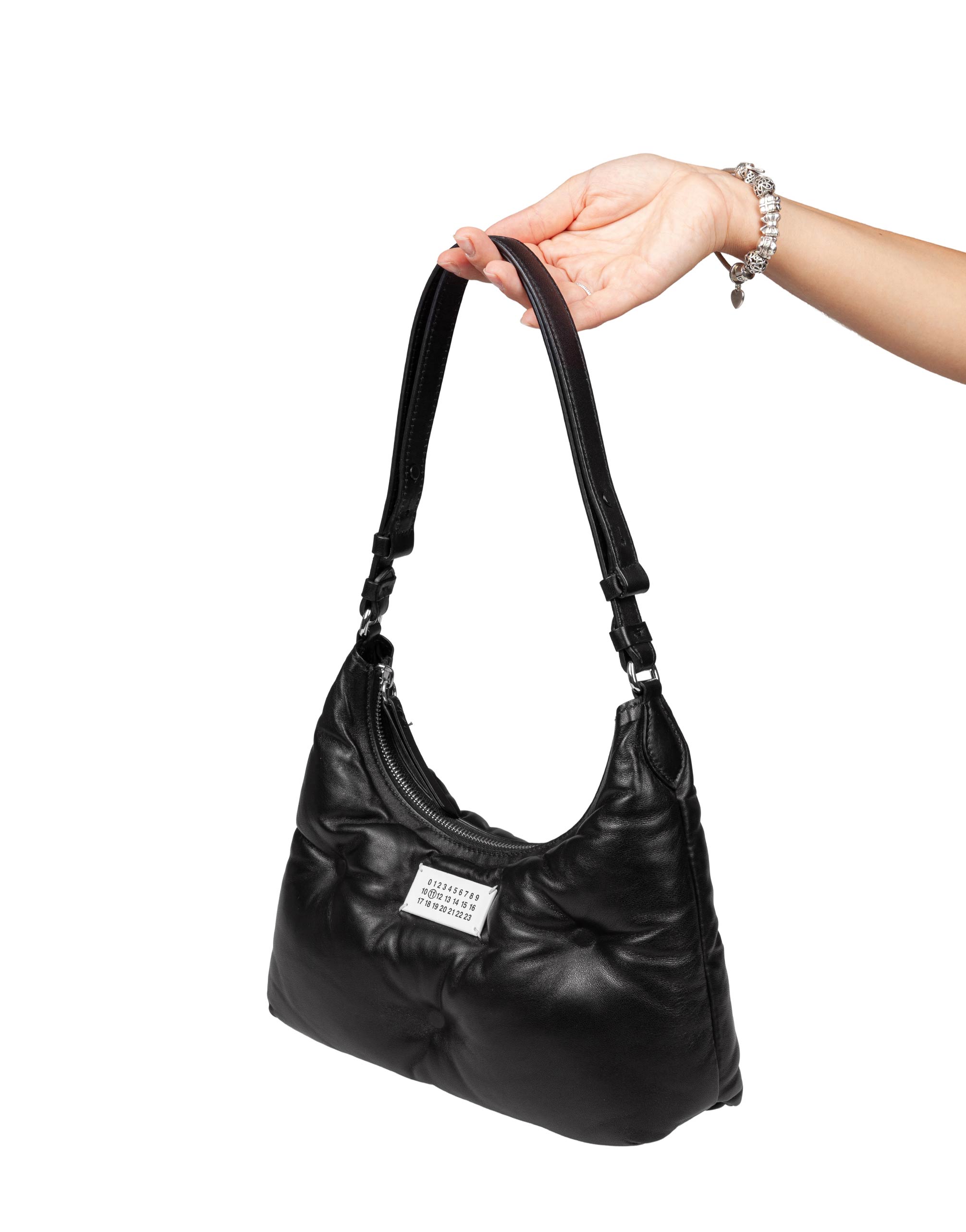 MAISON MARGIELA GLAM HOBO SMALL IN PELLE COLORE PELLE