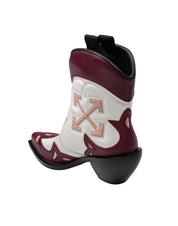 OFF WHITE W-SANTIAG BOOTIE