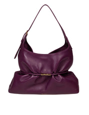 BALMAIN SPHYNX BORSA MEDIA COLORE MERLOT