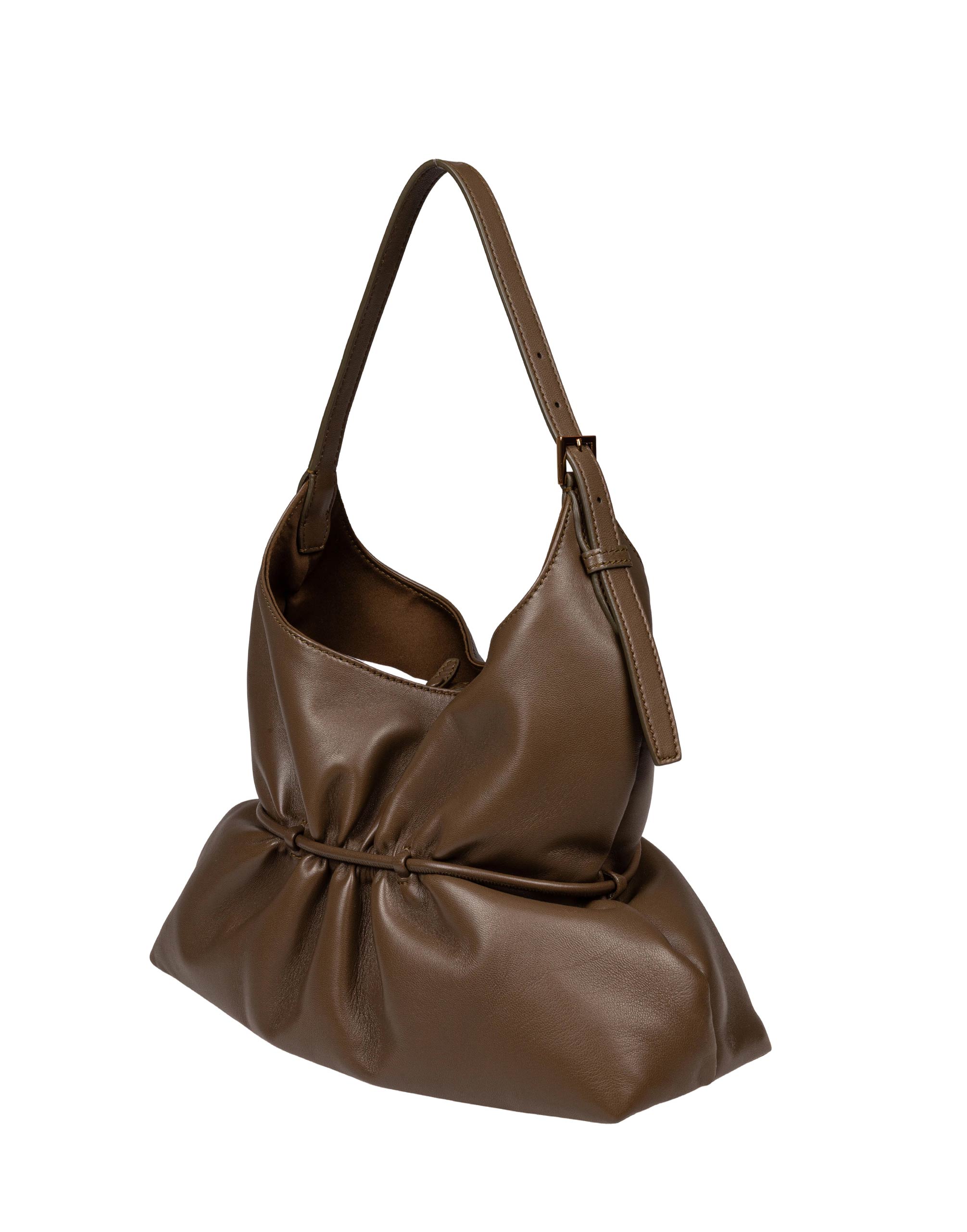 BALMAIN SPHYNX BORSA MEDIA COLORE DARK OLIVE