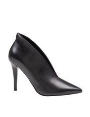 MICHAEL KORS BLACK LEATHER TONYA PUMPS