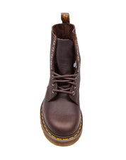 DR. MARTENS 1460 PASCAL ANKLE BOOTS IN BROWN