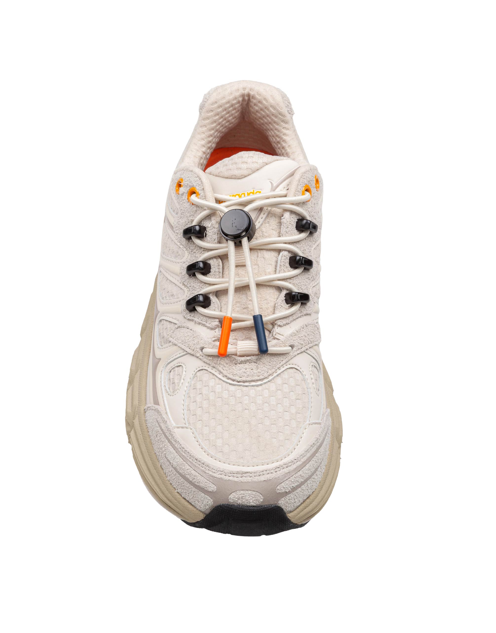BARRACUDA SNEAKERS ROUNDONE IN TESSUTO E SUEDE COLORE MARMO
