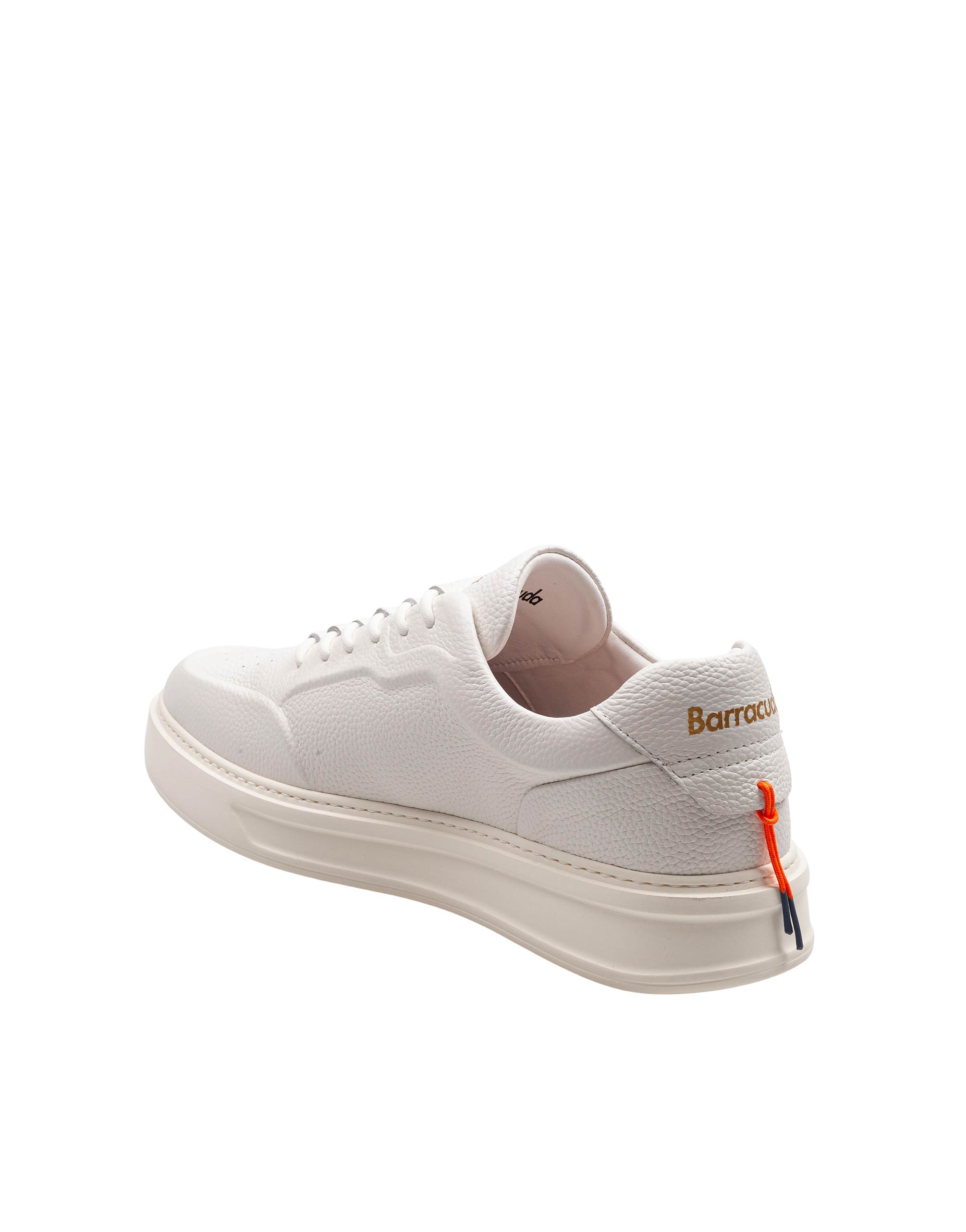 BARRACUDA SNEAKERS PHOENIX IN PELLE COLORE BIANCO