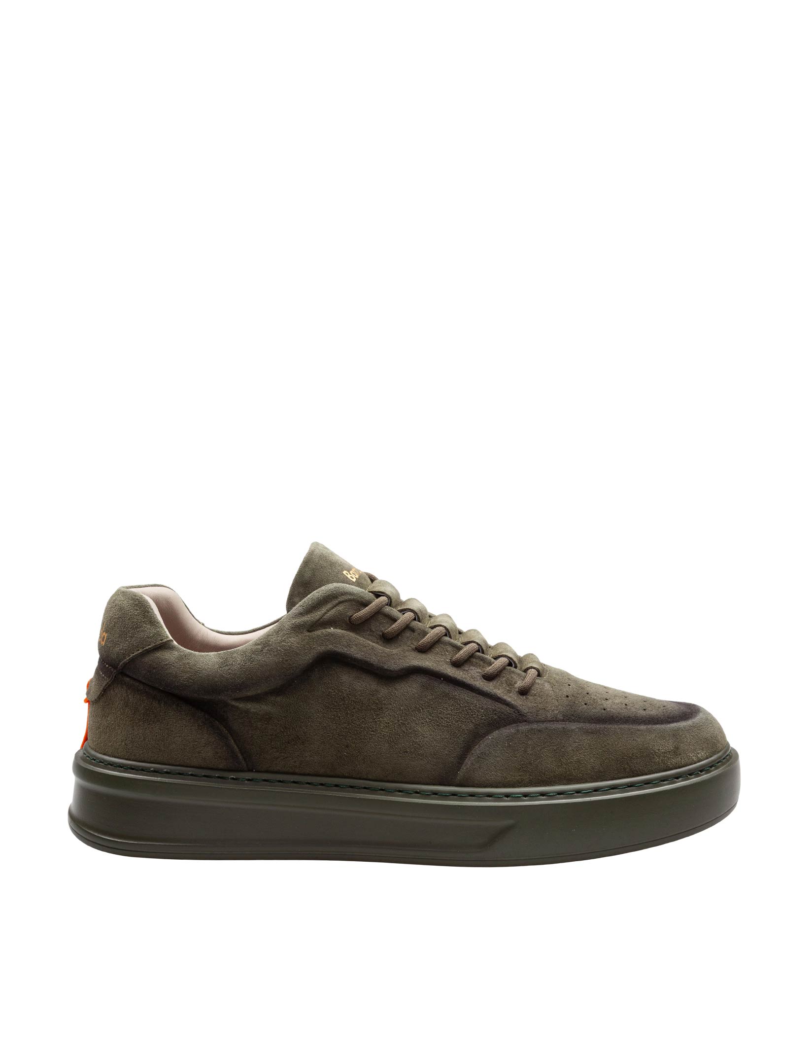 BARRACUDA PHOENIX SNEAKERS IN GREEN SUEDE