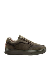 BARRACUDA PHOENIX SNEAKERS IN GREEN SUEDE
