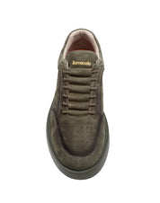 BARRACUDA PHOENIX SNEAKERS IN GREEN SUEDE